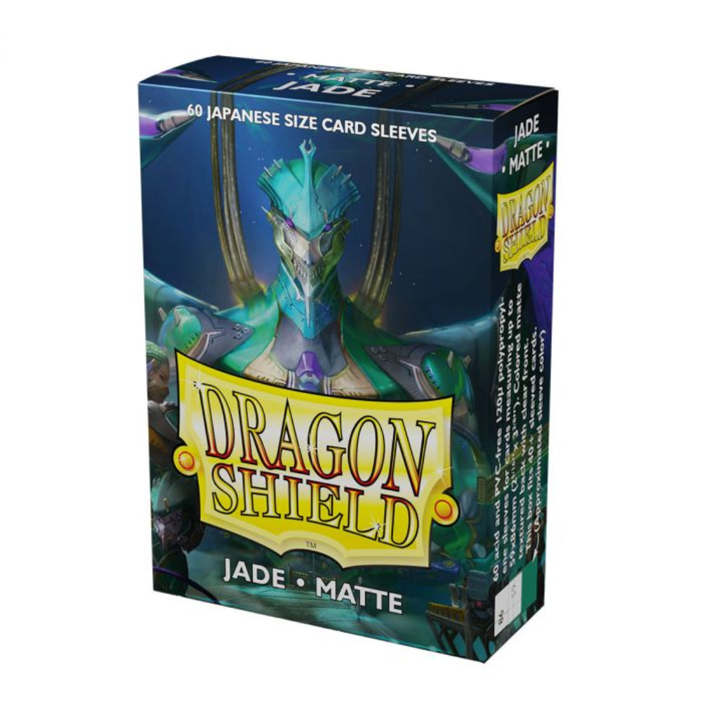 Dragon Shield Sleeves Japanese: Matte Jade (60)