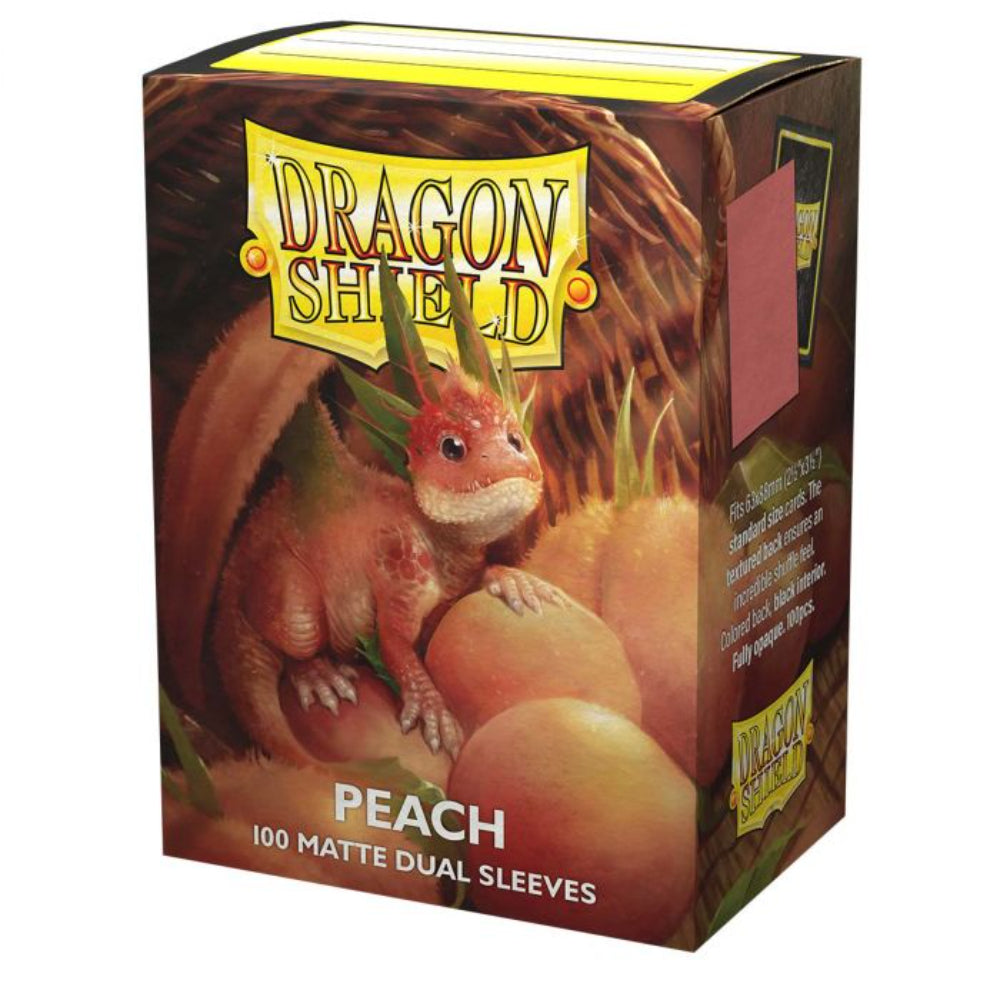 Dragon Shield Sleeves Standard: Matte Dual Peach (100)