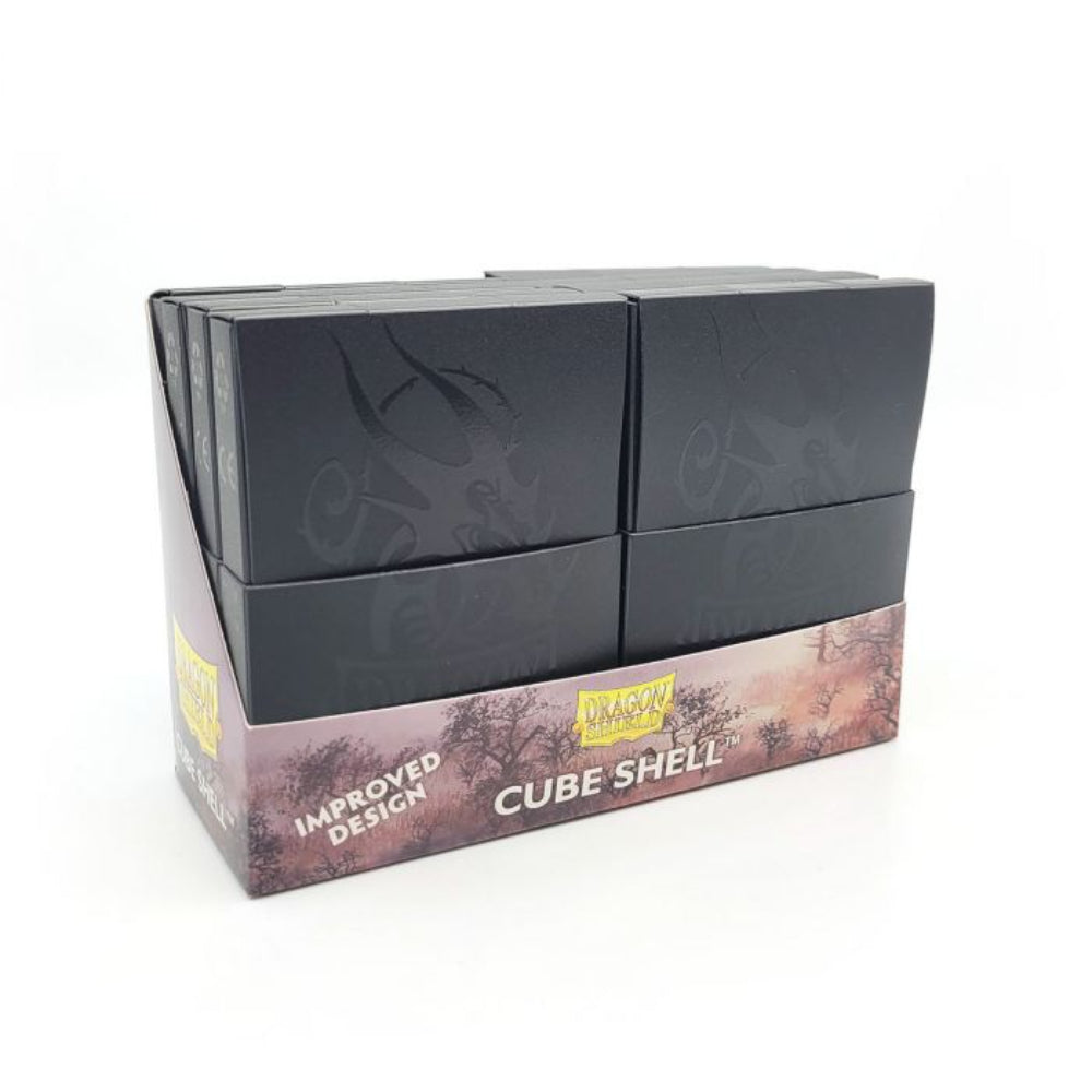 Dragon Shield Cube Shell - Shadow Black - Level Up Store