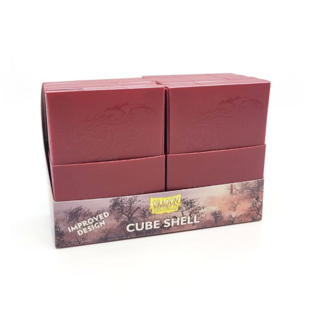 Dragon Shield Cube Shell - Blood Red - Level Up Store