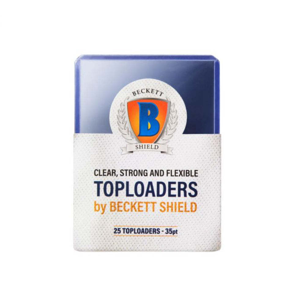 Beckett Shield Card Sleeves: Toploader 35pt