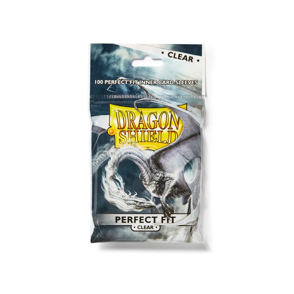 thumbnail image 2 of Dragon Shield Perfect Fit Sealable Clear Inner Sleeves – 100ct, Arcane Tinmen 2 of 3