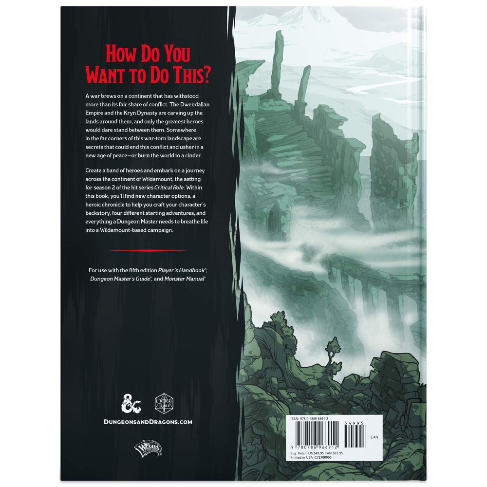 D&D Explorer's Guide to Wildemount