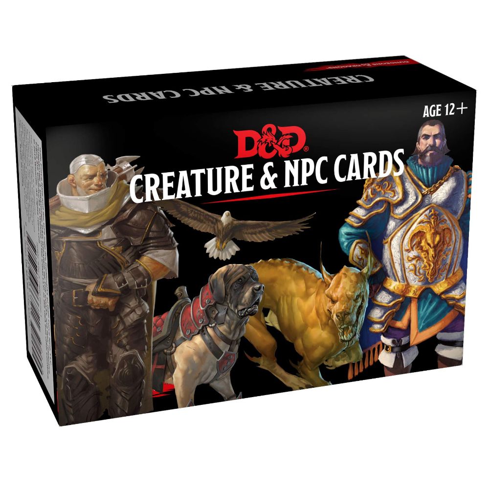 D&amp;D Spellbook Monster Cards: NPCs &amp; Creatures