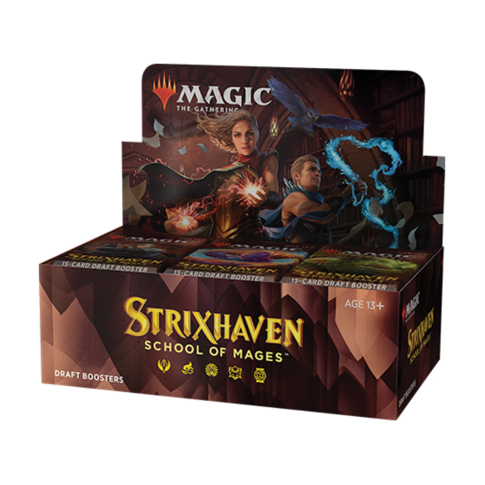 Magic: The Gathering Strixhaven School of Mages Draft Booster Box