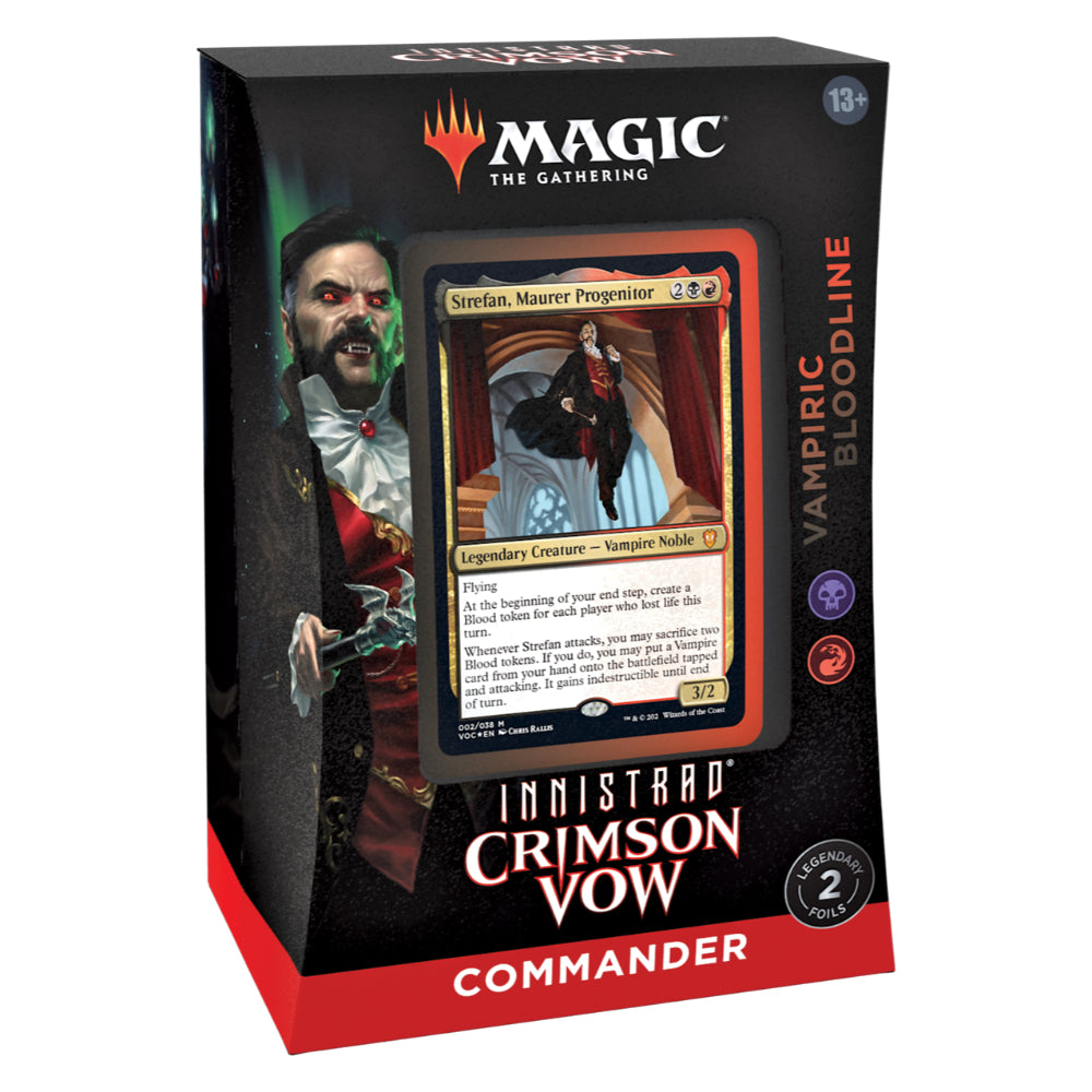 Magic: The Gathering - Innistrad: Crimson Vow Commander Deck | VAMPIRIC BLOODLINE