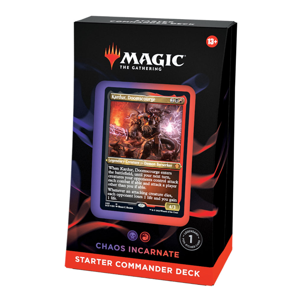 Magic: The Gathering Starter Commander Deck | Chaos Incarnate