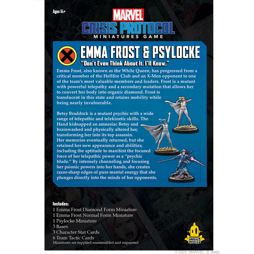 Marvel Crisis Protocol - Emma Frost &amp; Psylocke