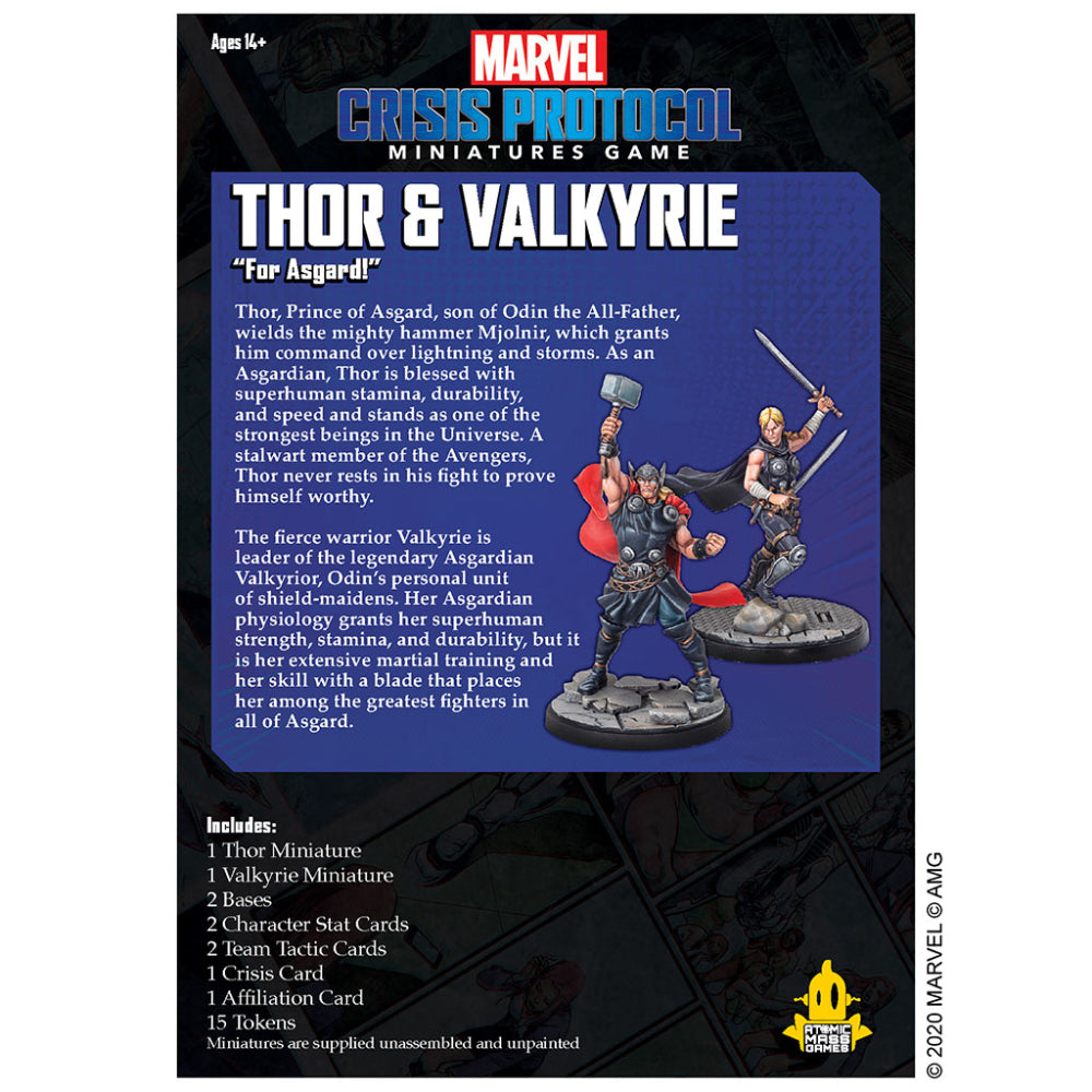 Marvel Crisis Protocol - Thor and Valkyrie