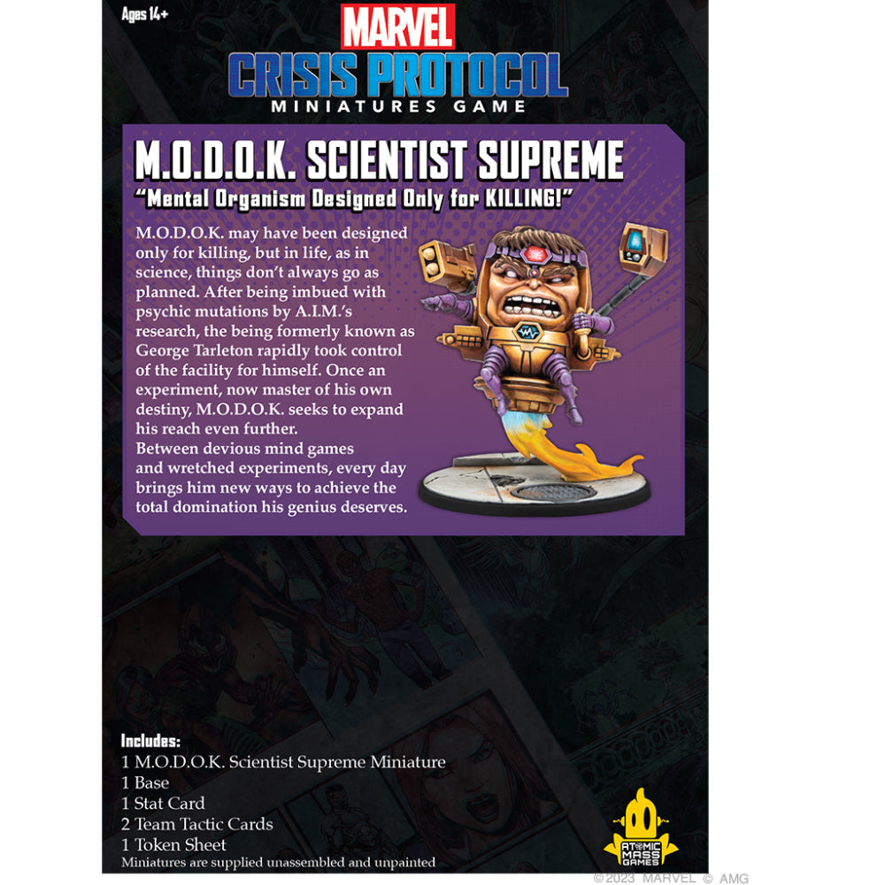 Marvel Crisis Protocol - M.O.D.O.K Scientist Supreme