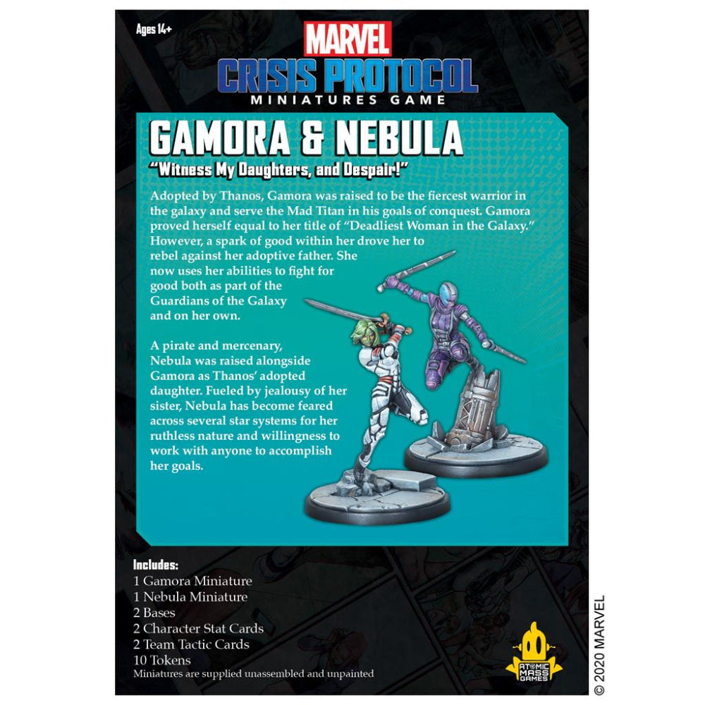 Marvel Crisis Protocol - Gamora and Nebula