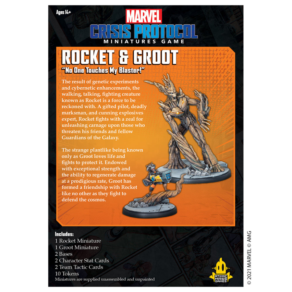 Marvel Crisis Protocol - Rocket &amp; Groot