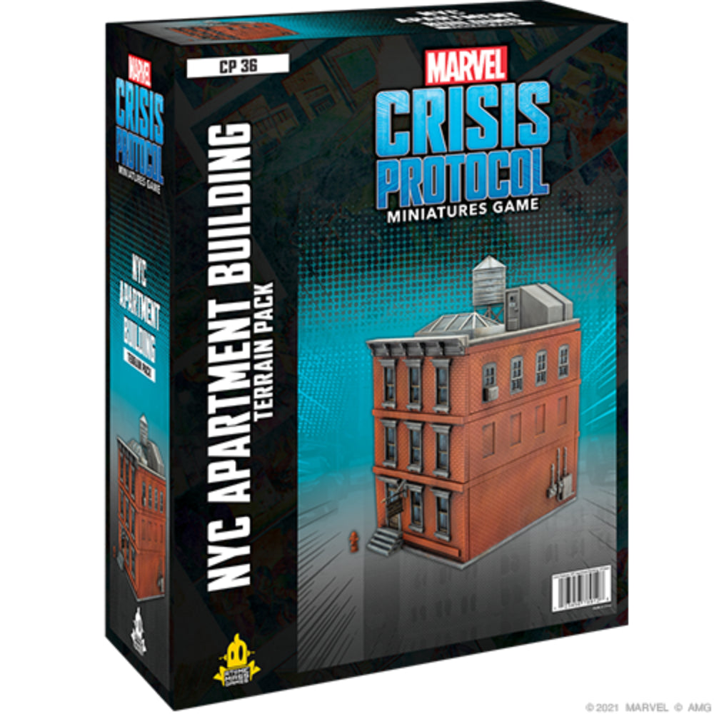 Marvel Crisis Protocol - NYC Apartment Building Terrain Pack