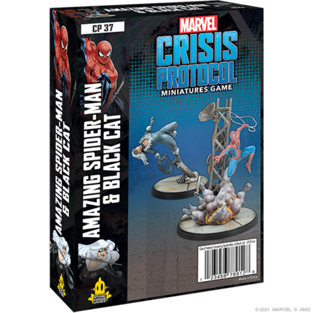 Marvel Crisis Protocol - Amazing Spider-Man &amp; Black Cat