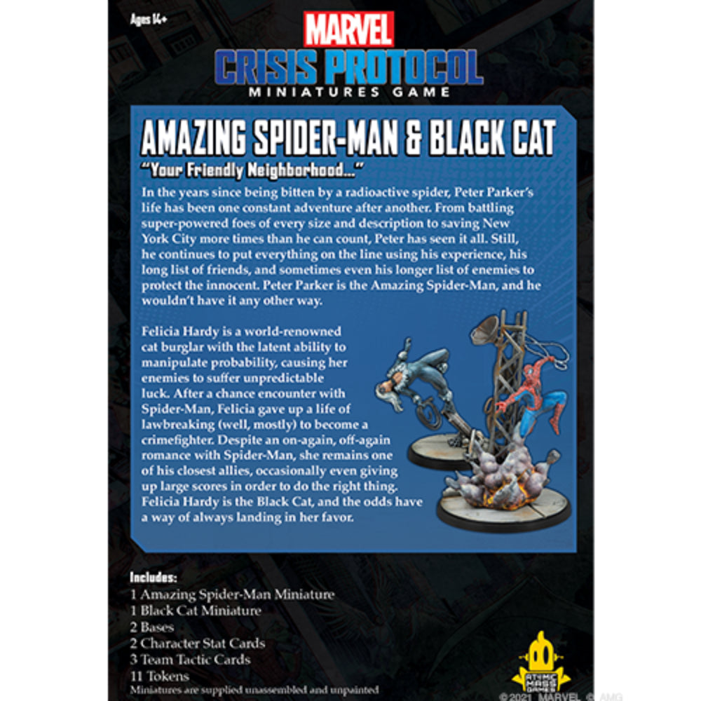 Marvel Crisis Protocol - Amazing Spider-Man &amp; Black Cat