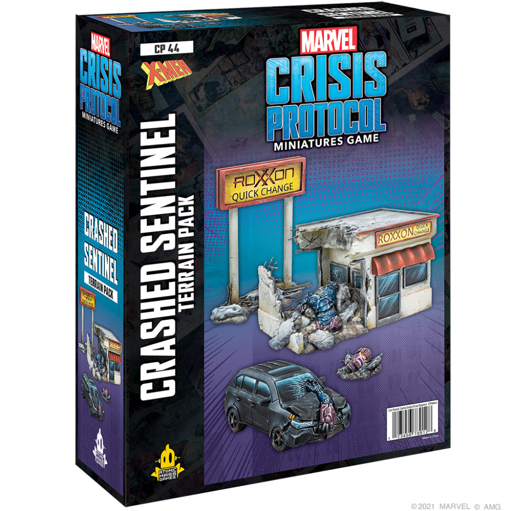 Marvel Crisis Protocol - Crashed Sentinel Terrain Pack