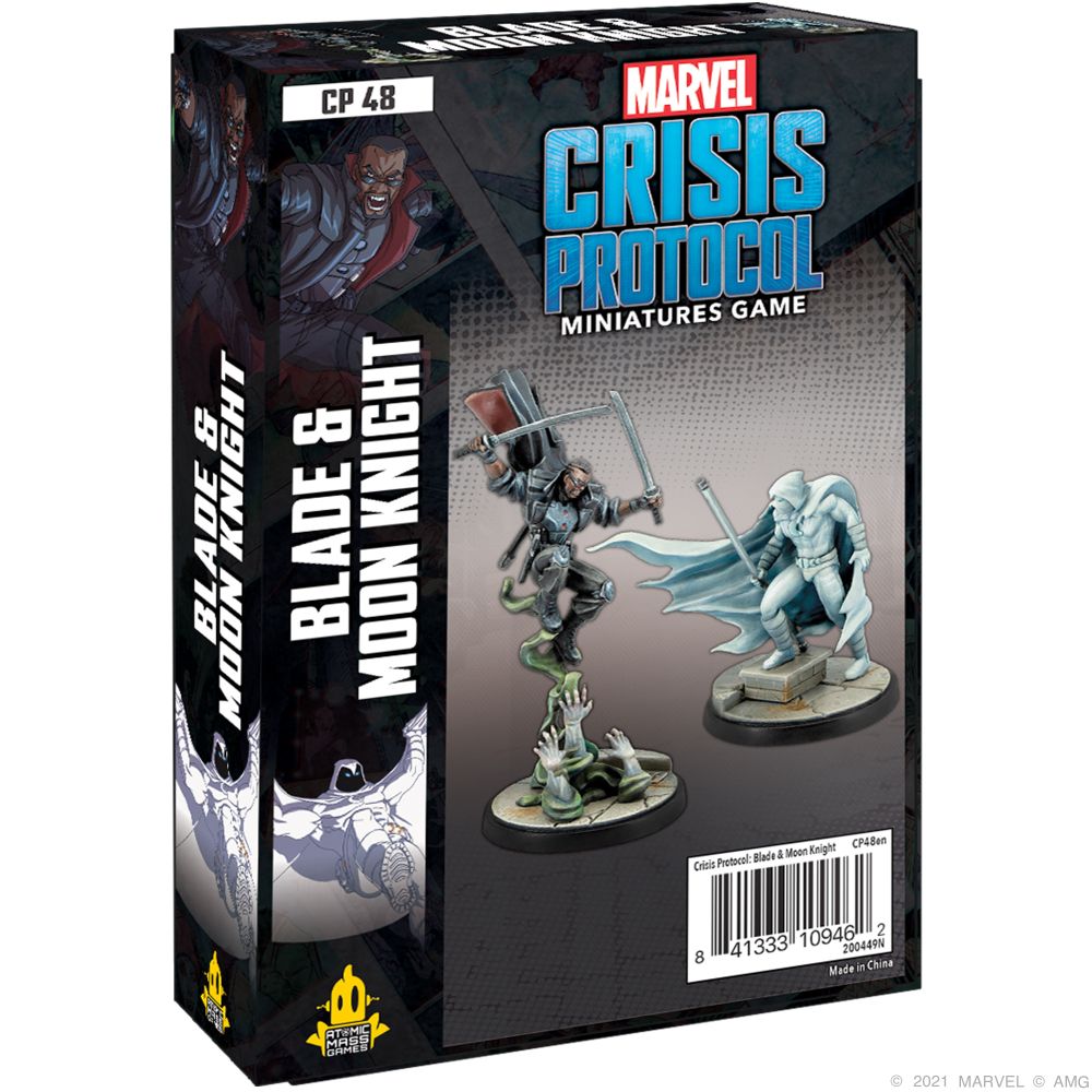 Marvel Crisis Protocol - Blade and Moon Knight