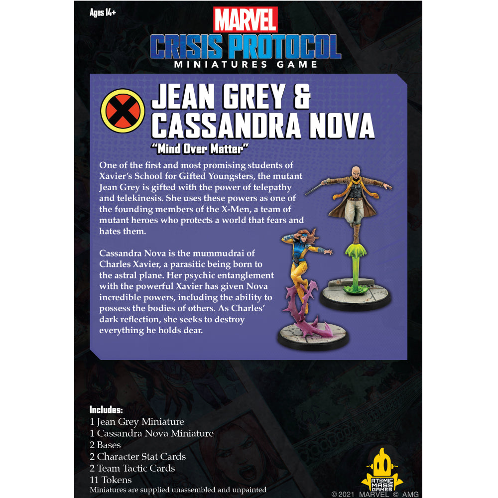 Marvel Crisis Protocol - Jean Grey &amp; Cassandra Nova