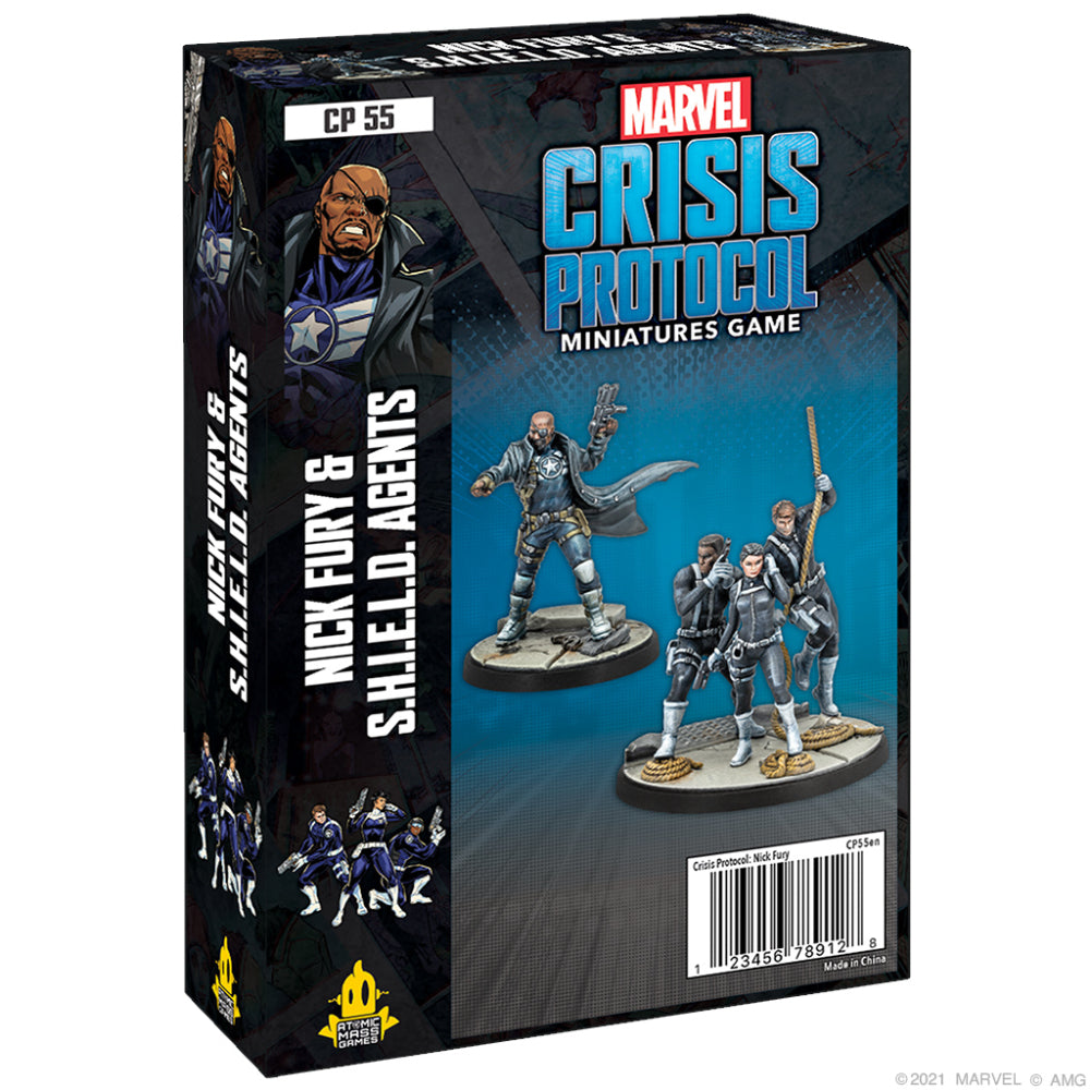 Marvel Crisis Protocol - Nick Fury and S.H.I.E.L.D. Agents