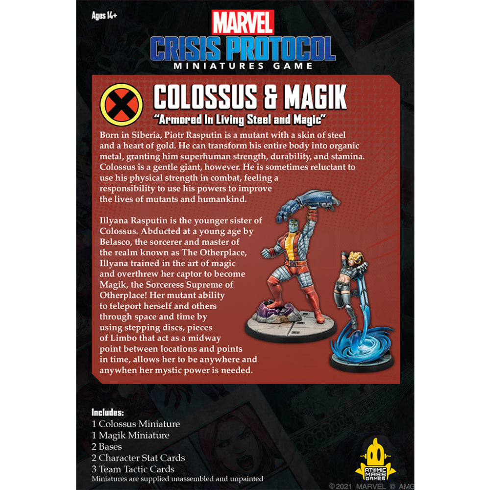 Marvel Crisis Protocol - Colossus &amp; Magik