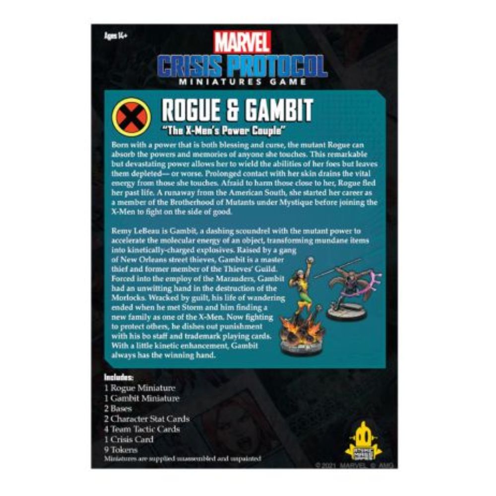 Marvel Crisis Protocol - Rogue &amp; Gambit
