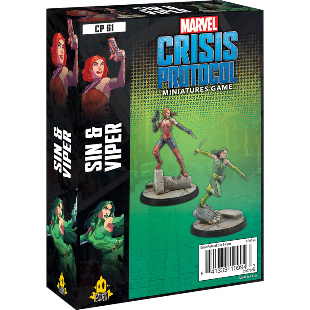 Marvel Crisis Protocol - Sin &amp; Viper