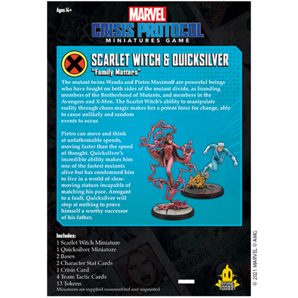 Marvel Crisis Protocol - Scarlet Witch &amp; Quicksilver