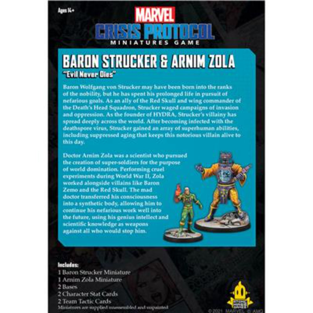 Marvel Crisis Protocol - Baron Strucker &amp; Arnim Zola