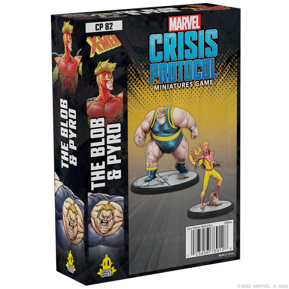 Marvel Crisis Protocol - The Blob &amp; Pyro