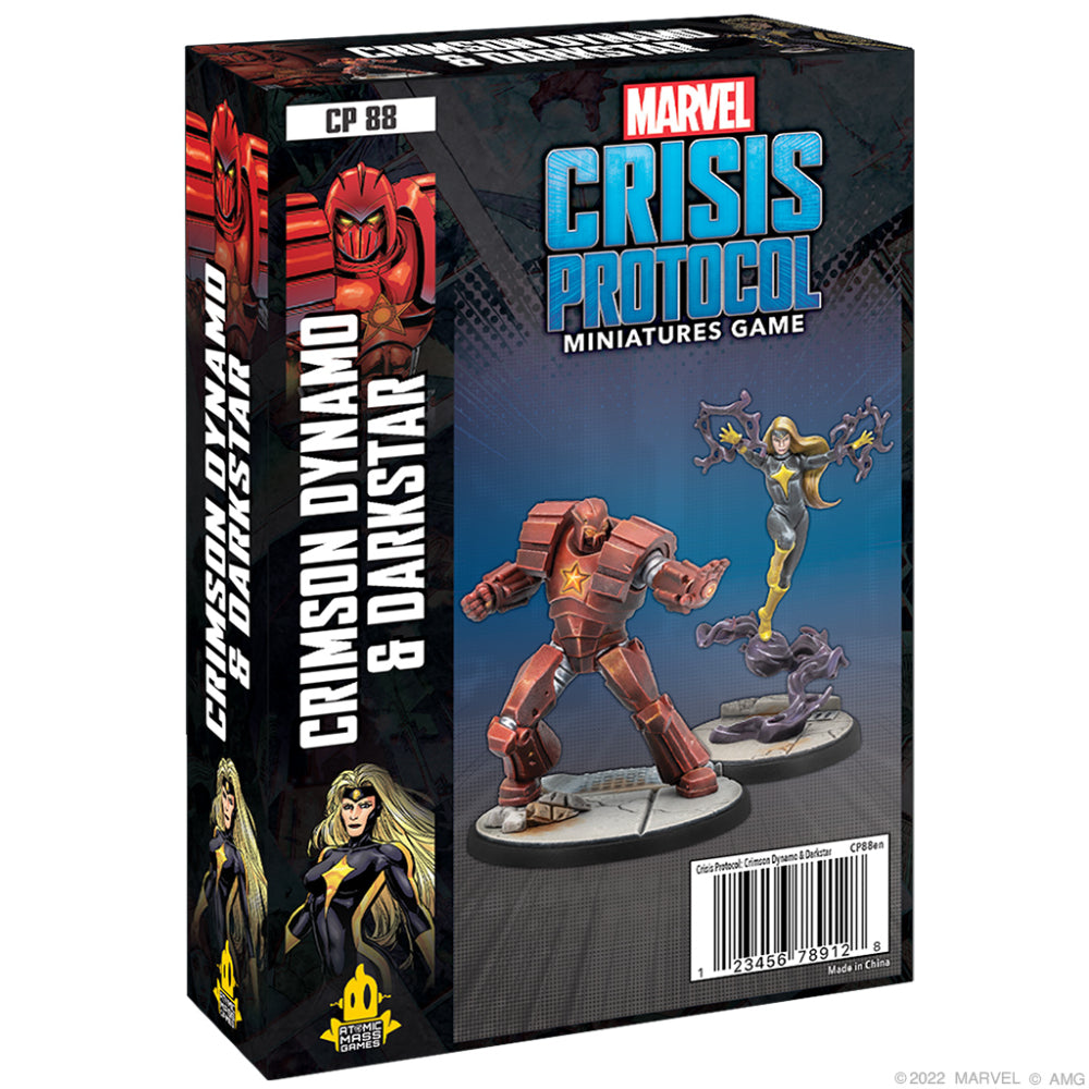 Marvel Crisis Protocol - Crimson Dynamo &amp; Dark Star