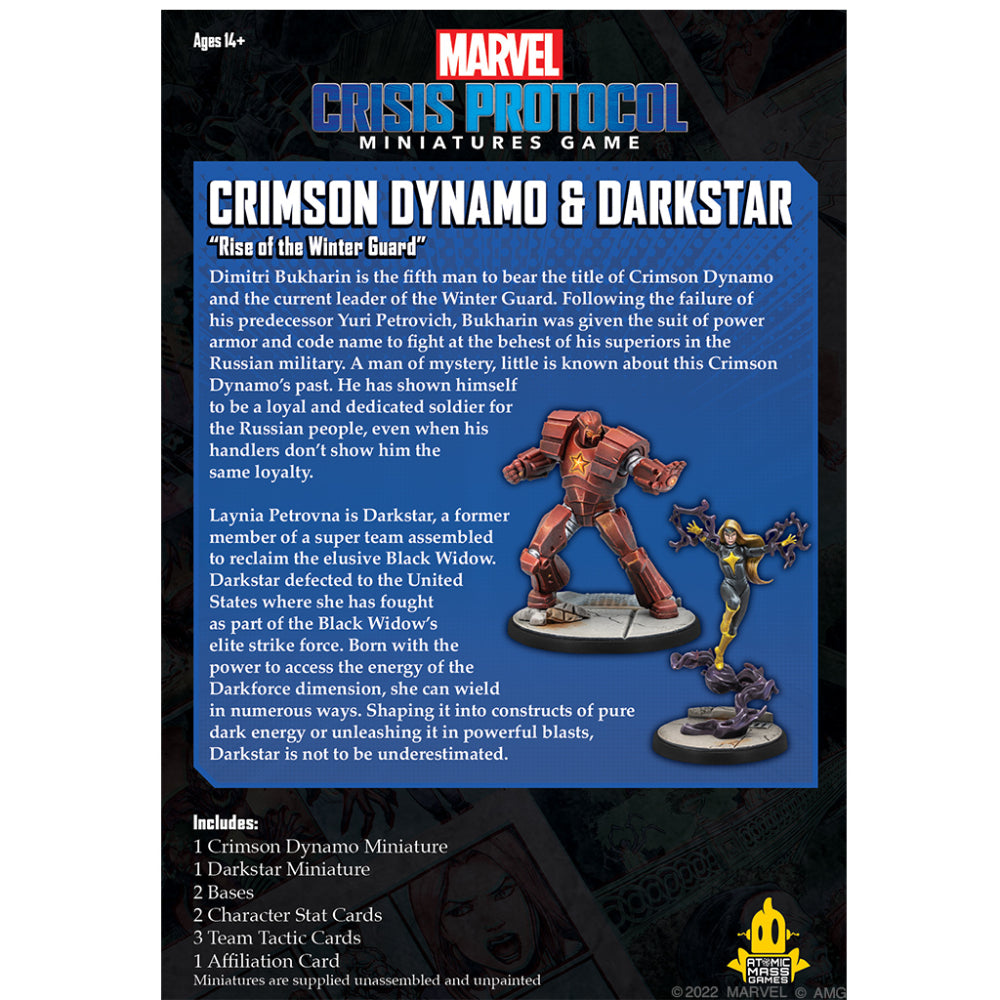 Marvel Crisis Protocol - Crimson Dynamo &amp; Dark Star