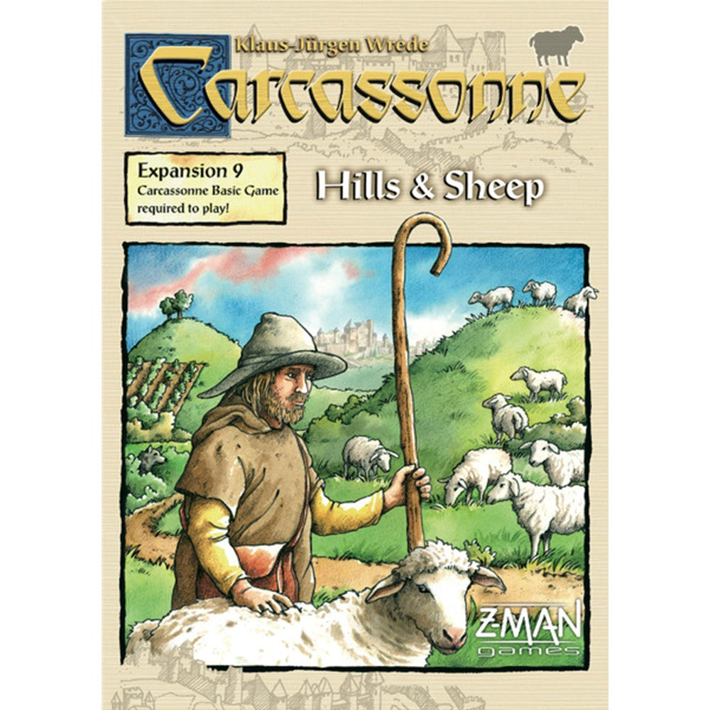 Carcassonne Exp 9: Hills &amp; Sheep