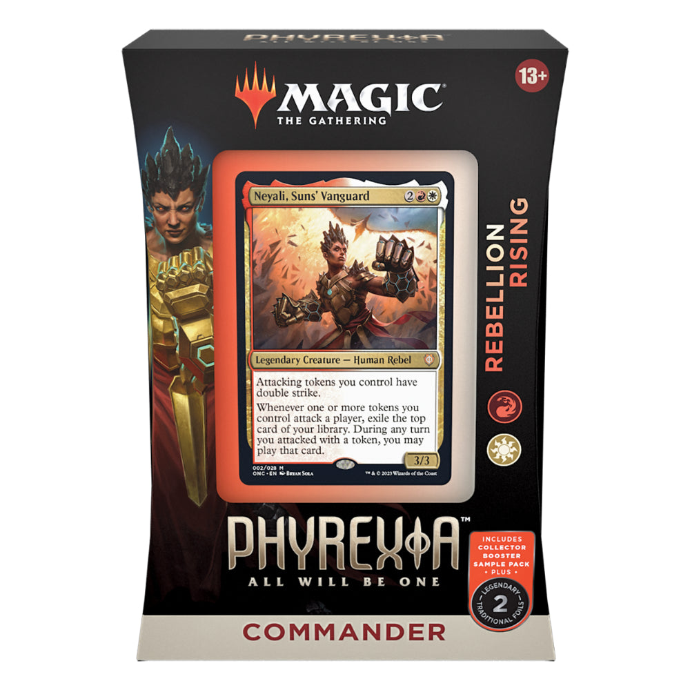 Magic: The Gathering Phyrexia Commander Deck | Rebellion Rising
