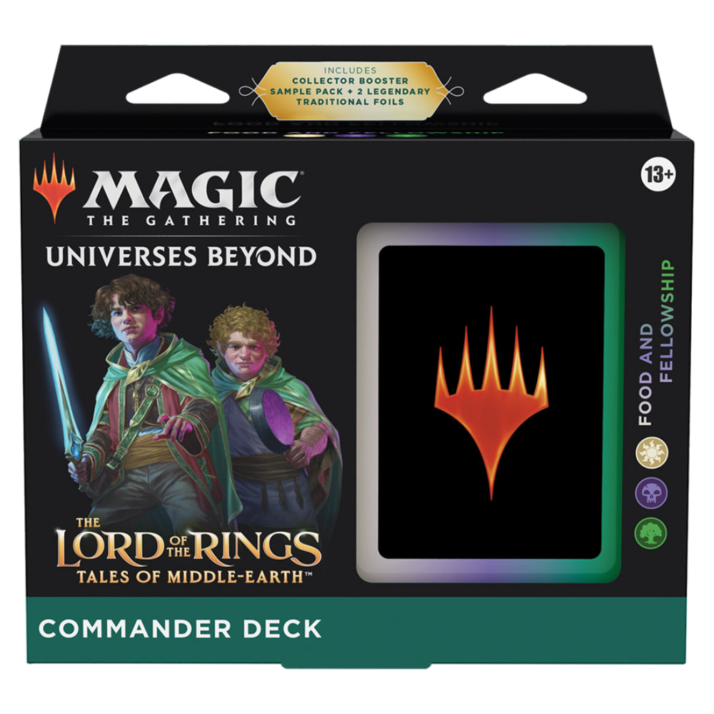 Magic The Gathering | The Lord of the Rings | Tales of Middle-earth | Commander Deck - Food and Fellowship