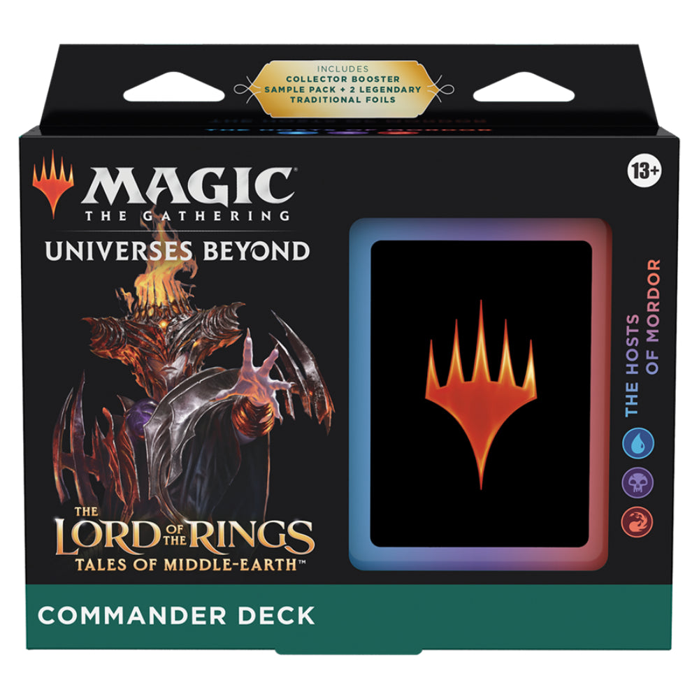 Magic The Gathering | The Lord of the Rings | Tales of Middle-earth | Commander Deck - The Hosts of Mordor