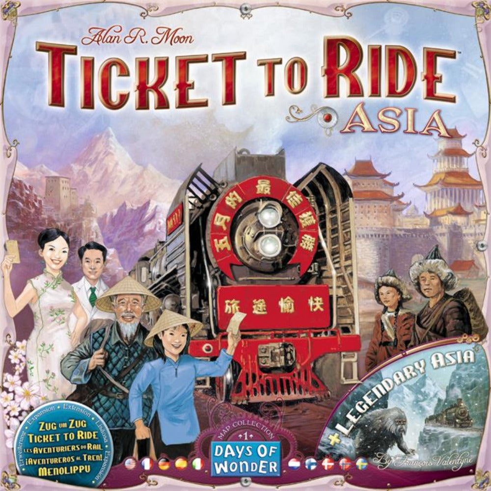 Ticket to Ride Map Collection: Volume 1 | Asia