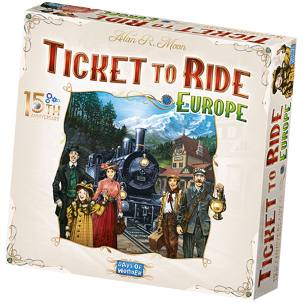Ticket to Ride Europe 15th Anniversary Edition