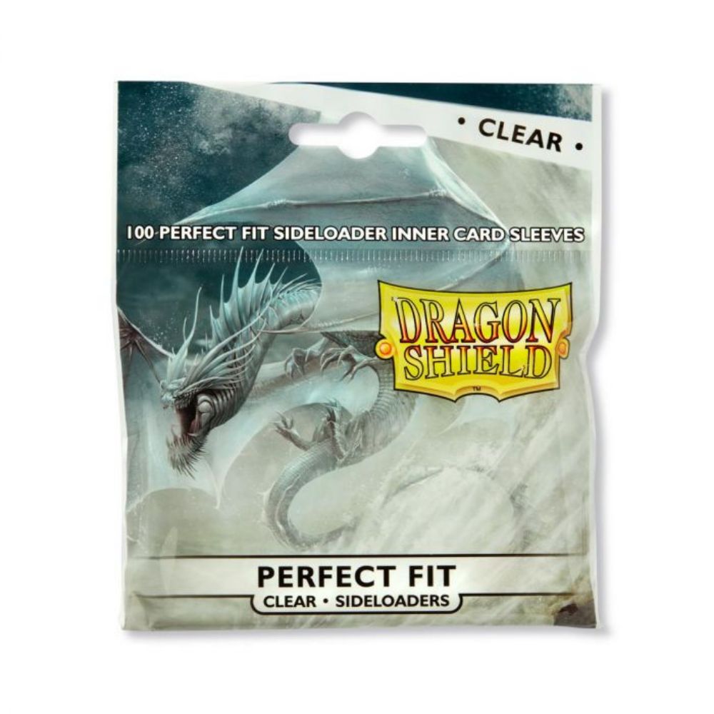 Dragon Shield Japanese Size Clear 100ct Perfect Fit Sealable Inner Sle