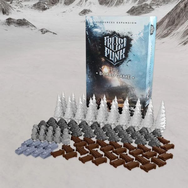 Frostpunk The Board Game Resources Expansion Level Up Store