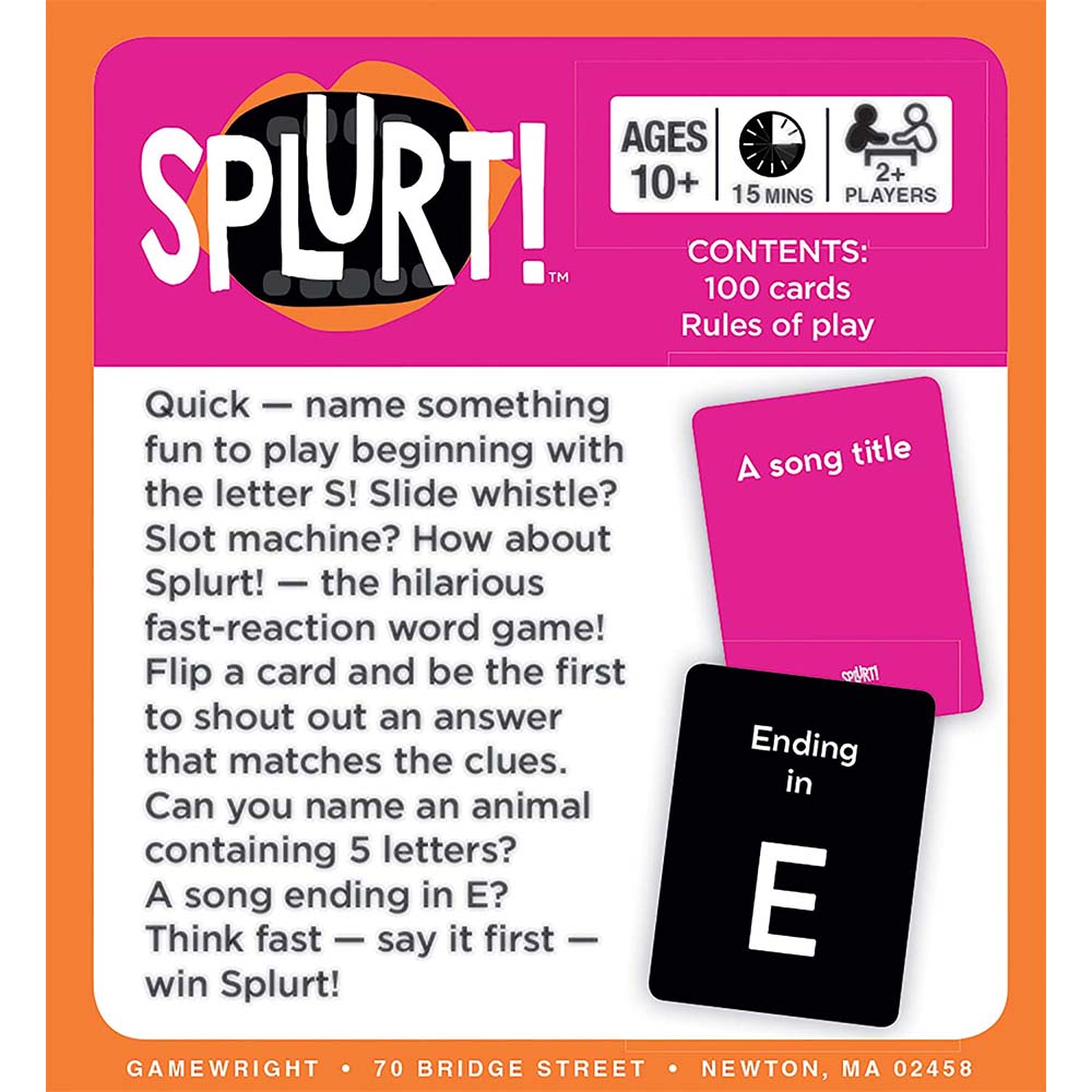 Splurt Text Splurt - Porta Party - Level Up Store