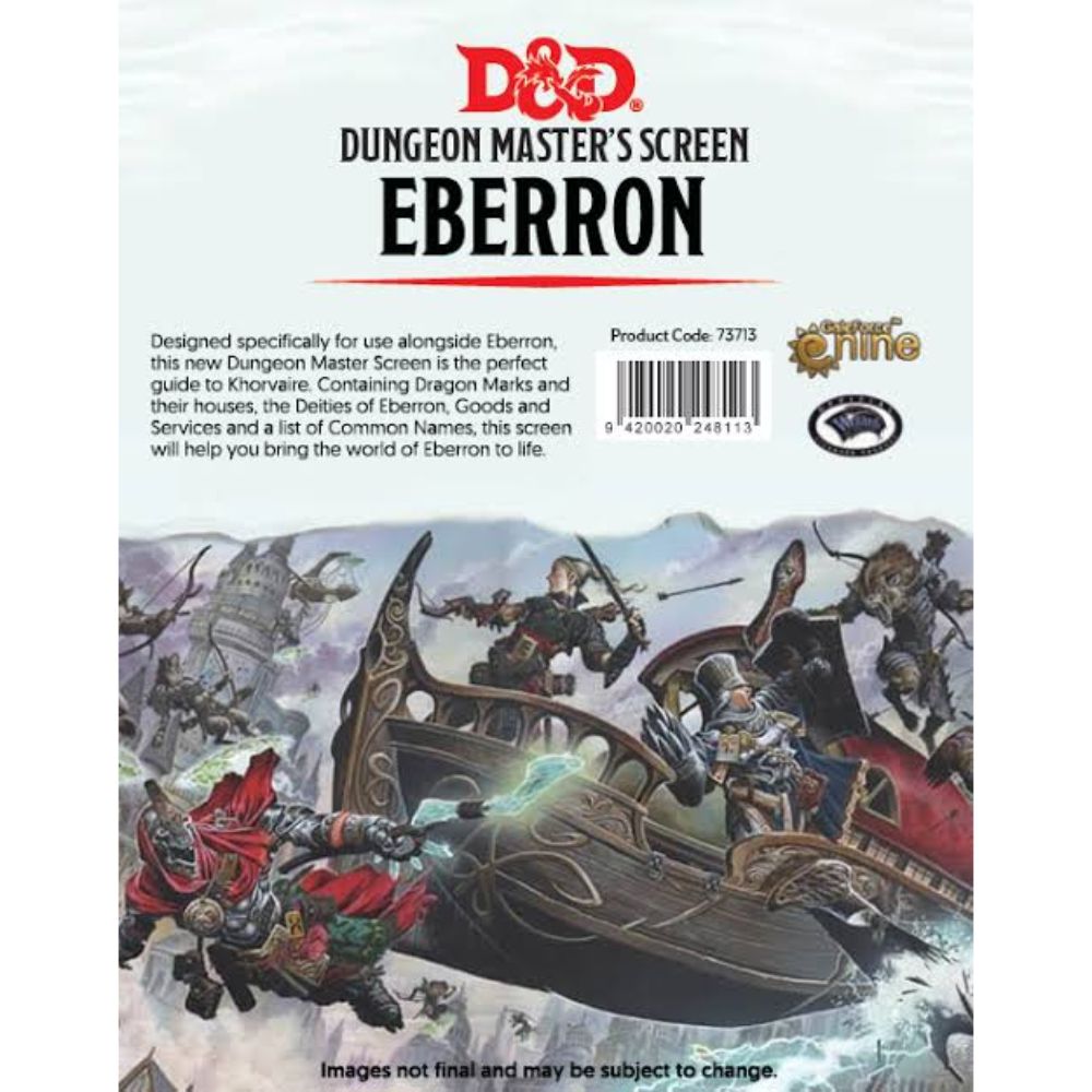 Eberron: Rising from the Last War - DM Screen