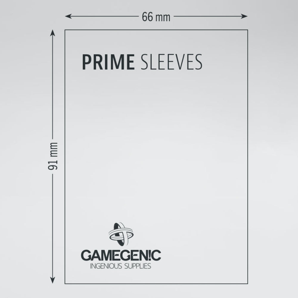 Gamegenic PRIME Sleeves: Red (100)
