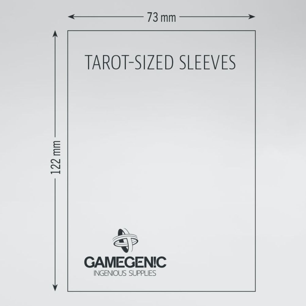 Gamegenic MATTE Sleeves: 73mm x 122mm (ORANGE)