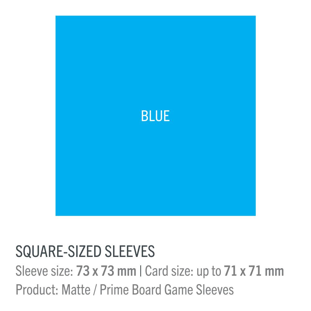 Gamegenic MATTE Sleeves: 73mm x 73mm (BLUE)