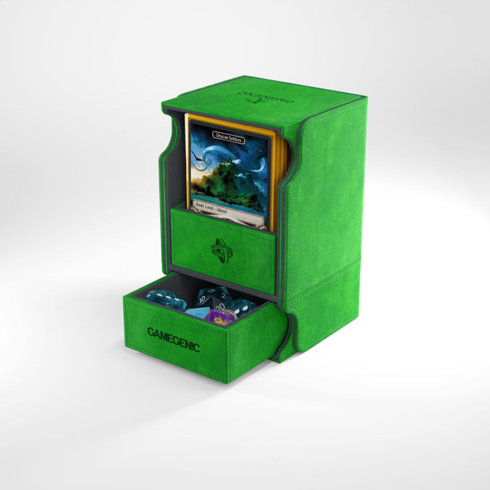 Gamegenic - Watchtower Deck Box 100+ (Green)