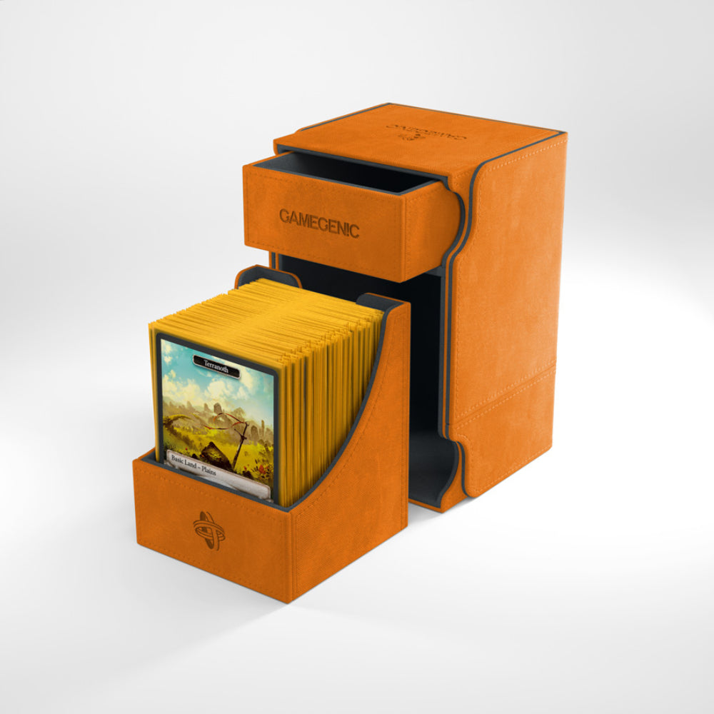 Gamegenic - Watchtower Deck Box 100+ (Orange)