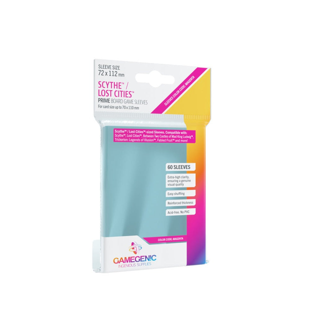 GameGenic | Prime Board Game Sleeves: 72mm x 112mm | Scythe