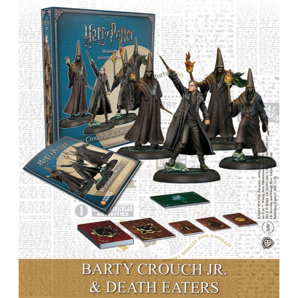 Harry Potter Miniature Game: Barty Crouch Jr &amp; Death Eaters