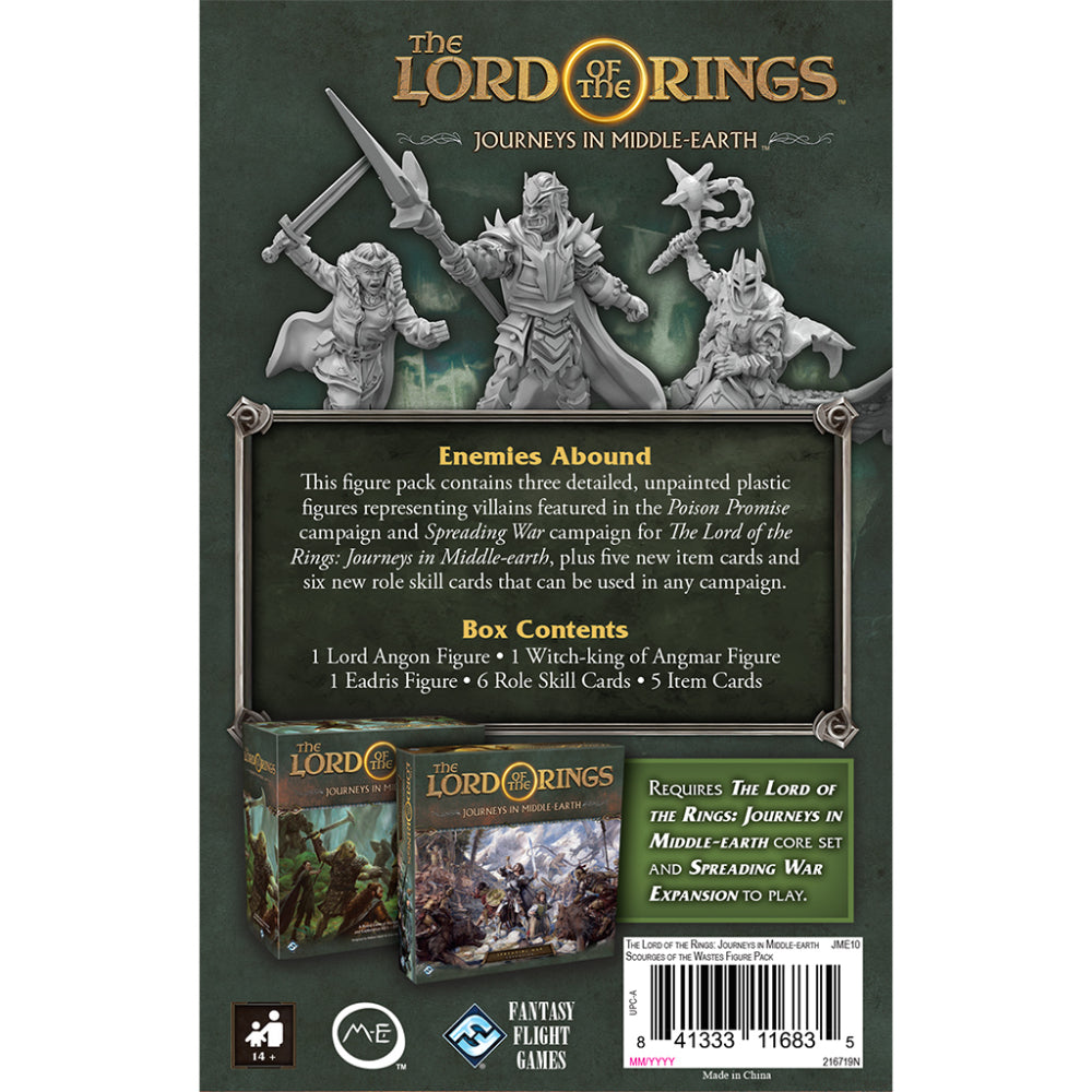 Lord of the Rings | Journeys in Middl Earth | Scourges of the Wastes Figure Pack