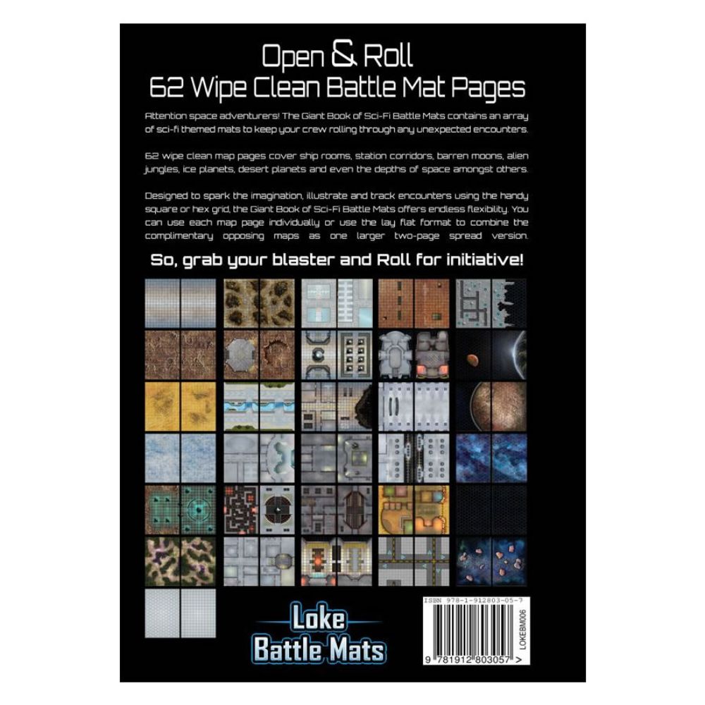 Giant Book of Sci-Fi Battle Mats